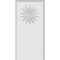 Ekena Millwork Standard Foster Flower Plinth Block With Beveled Edge, 3 1/2"W x 7"H x 1/2"P PBP035X070X050FOS10 - alternate 3